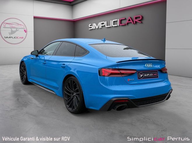 Audi RS5 V6 2.9 TFSI 450 ch Quattro Bleu de 2020