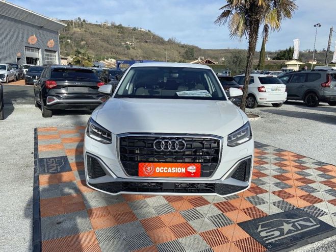 Audi Q2 30 TFSI 110 BV6 S LINE Ext. GPS Cam�ra J Blanc de 2024