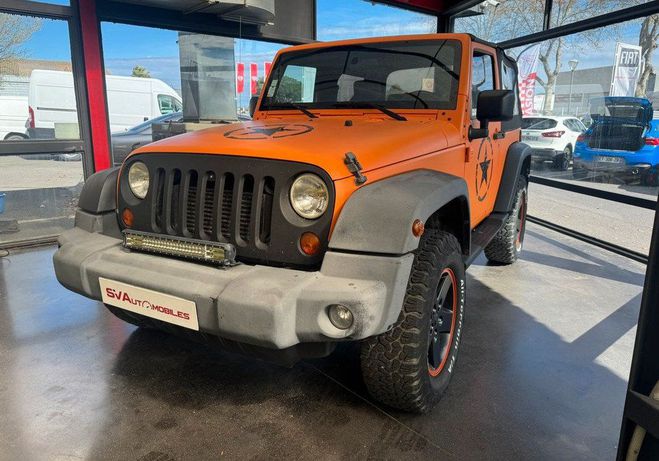 Jeep Wrangler 2.8 CRD Sahara BA Orange de 2007