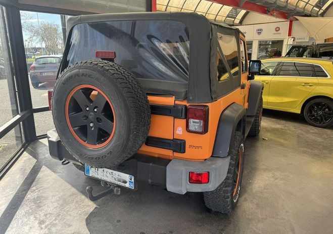 Jeep Wrangler 2.8 CRD Sahara BA Orange de 2007