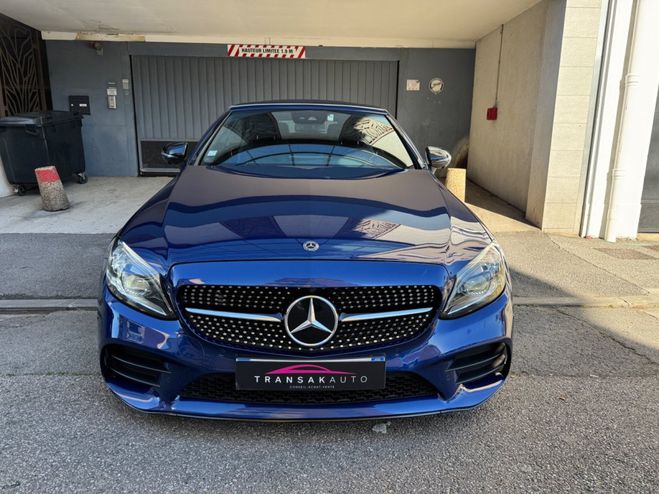 Mercedes Classe C CABRIOLET 220 d 9G-Tronic AMG Line Bleu de 2020