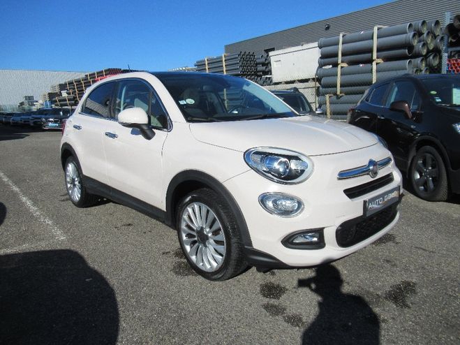 Fiat 500X 1.6 MultiJet 120 ch Lounge Blanc de 2016