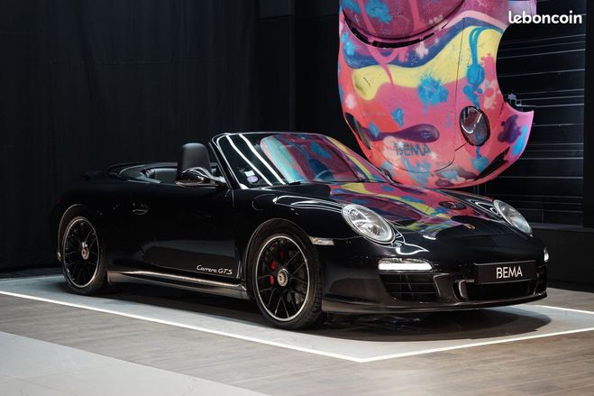 Porsche 911 Carrera GTS Cabriolet 997.2 PDK 3.8L 408 Noir de 2011