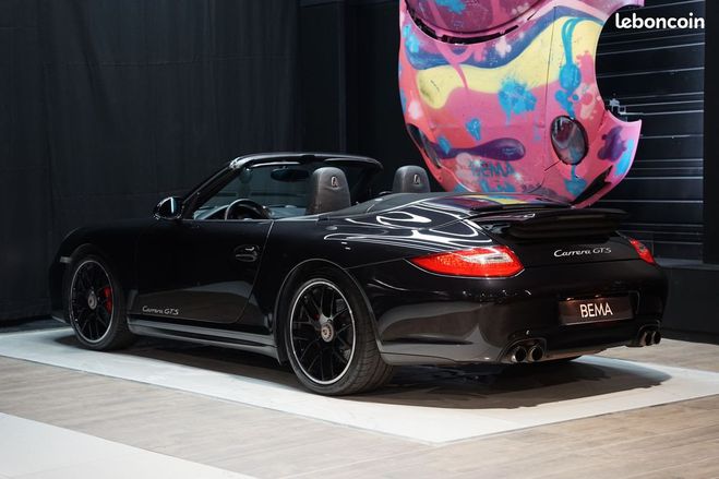Porsche 911 Carrera GTS Cabriolet 997.2 PDK 3.8L 408 Noir de 2011