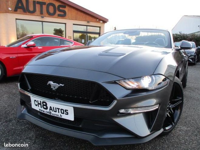 Ford Mustang 5.0 gt cabriolet phase 2 PACK PREMIUM GR Gris de 2018