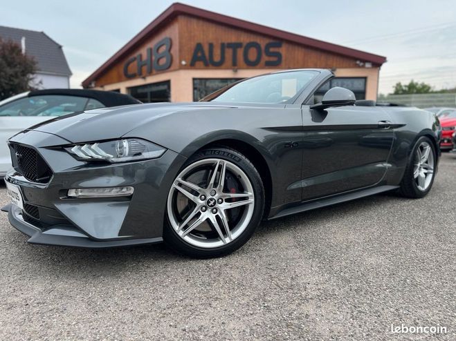 Ford Mustang V8 5.0 GT CABRIOLET PHASE 2 GRIS MAGNETI Gris de 2018