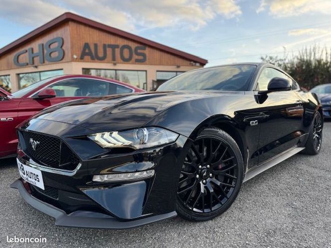 Cliquer pour voir la photo suivante Ford Mustang V8 5.0 GT FASTBACK PHASE 2 BOITE AUTOMAT Noir de 2019