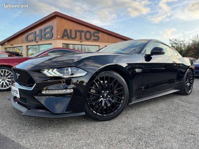 Ford Mustang V8 5.0 GT FASTBACK PHASE 2 BOITE AUTOMAT Noir de 2019