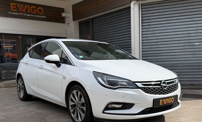 Opel Astra v 1.4 turbo 150 elite 1�re main + si�ges Blanc de 2017