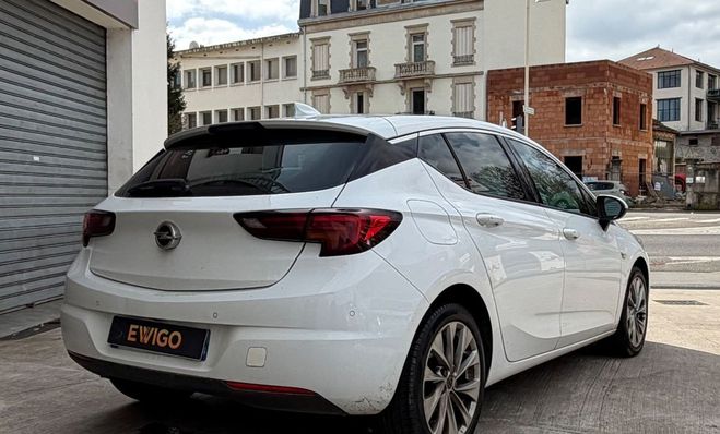 Opel Astra v 1.4 turbo 150 elite 1�re main + si�ges Blanc de 2017
