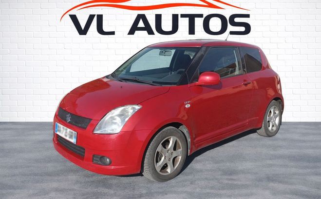 Suzuki Swift 1.3 DDIS 70 cv Ann�e 2007 3 portes Rouge de 2007