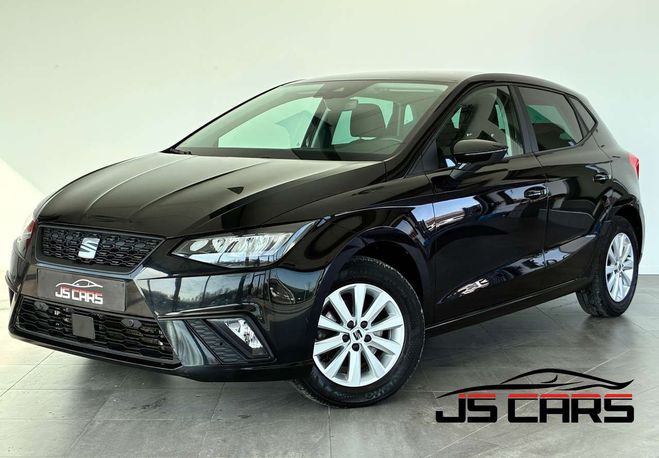 Seat Ibiza 1.0TSI DSG-1ERPRO-CARPLAY-CAMERA-AIRCO-J Noir M�tallis� de 