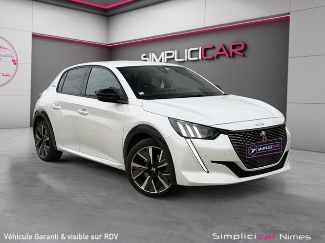 Peugeot 208 100 SS EAT8 GT Line - Courroie chang�e - Blanc de 2020