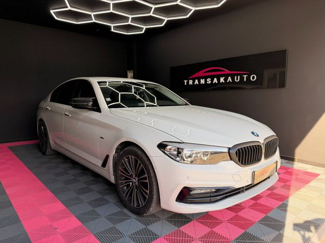 Cliquer pour voir la photo suivante BMW Serie 5 G30 520d Efficient Dynamics 190 ch BVA8 Blanc de 2017