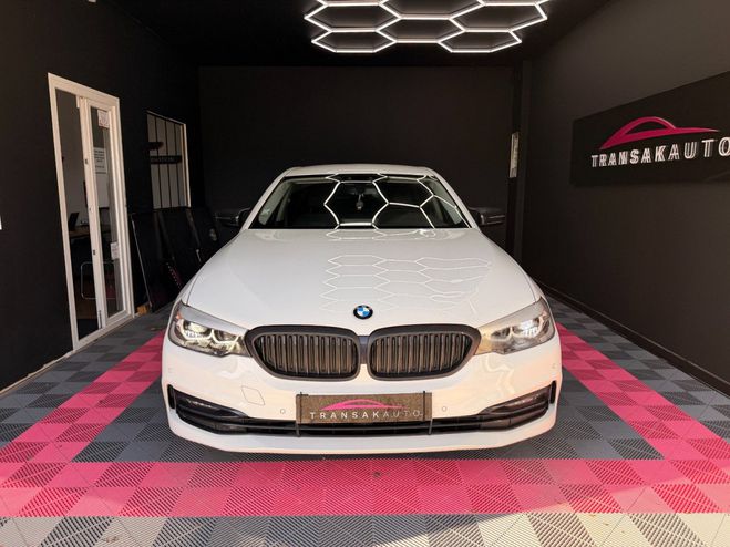 BMW Serie 5 G30 520d Efficient Dynamics 190 ch BVA8  Blanc de 2017