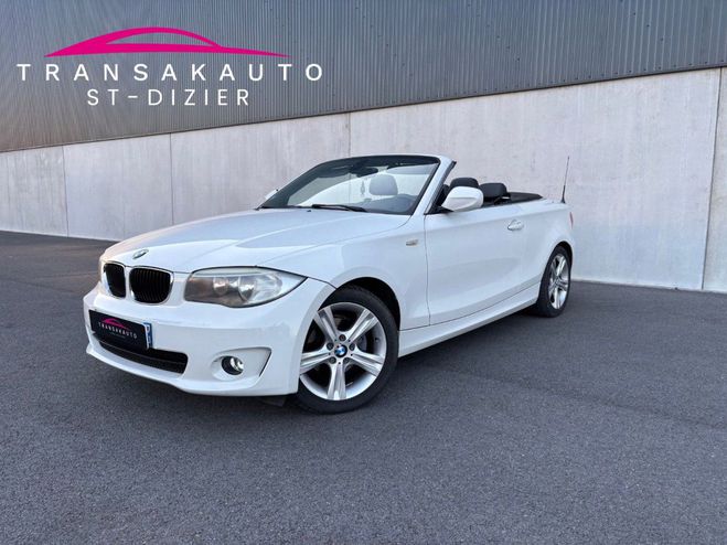 BMW Serie 1 CABRIOLET E88 LCI 118d 143 ch Excellis Blanc de 2013