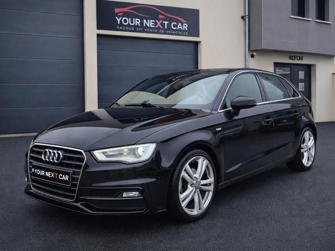 Audi A3 S Line noir de 2013