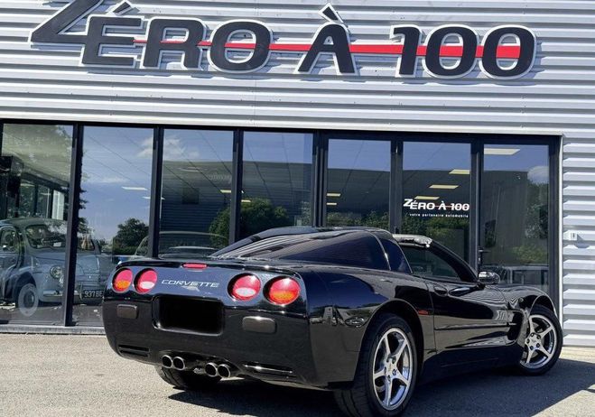 Chevrolet Corvette C5 5,7L V8 345ch LS1 Targa suivi complet Noir de 2002