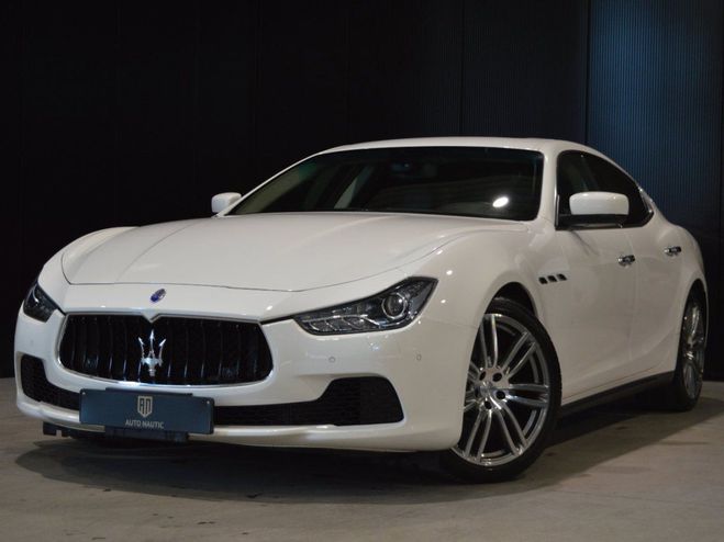 Maserati Ghibli 3.0 D 275 ch - 68.000 km - Superbe �tat blanche de 2014
