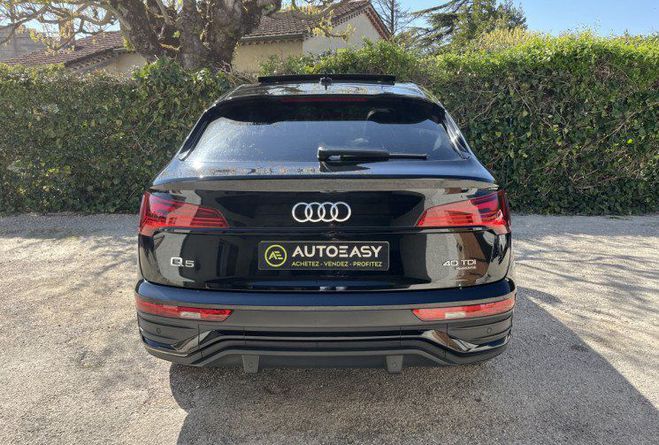 Audi Q5 Sportback II 40 TDI Mild Hybrid 204ch S  NOIR de 2023