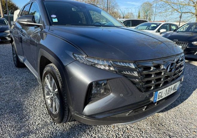 Hyundai Tucson 1.6 T-GDi 230ch Hybrid 1ERE MAIN TVA REC Bleu de 2022