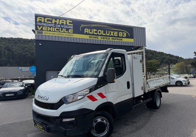 Iveco Daily benne 2.3 ld 126 cv garantie Blanc de 2015