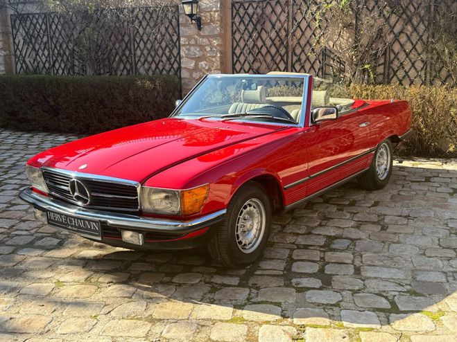 Mercedes 280 SL 36000 km Etat neuf Rouge de 1985