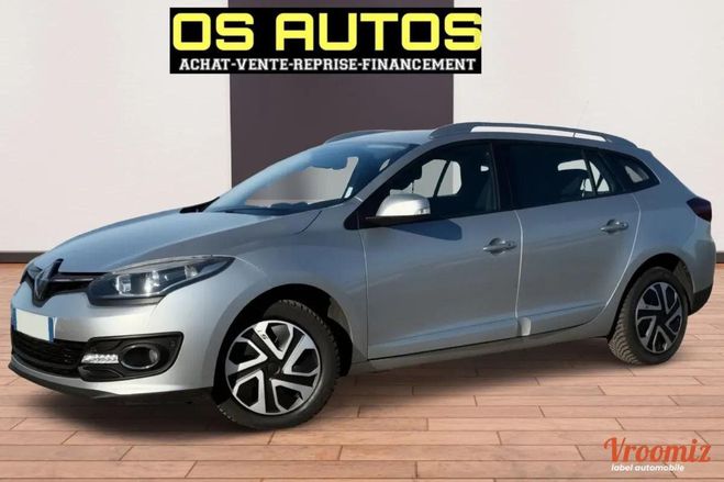 Renault Megane III Estate 1.5 dCi - 110ch (5 cv) BVM6 - Gris de 2014