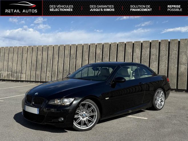 BMW Serie 3 CABRIOLET 325iA 218ch Sport Design NOIR de 2008