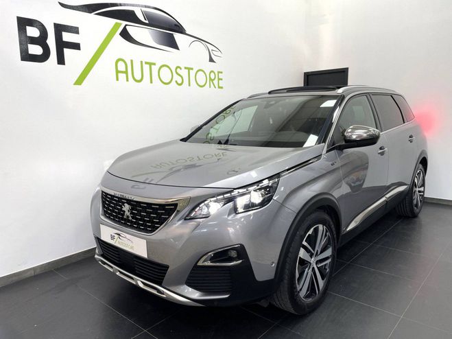 Peugeot 5008 II 2.0 BlueHDi 180ch S&S GT EAT8 7 Place GRIS de 2019