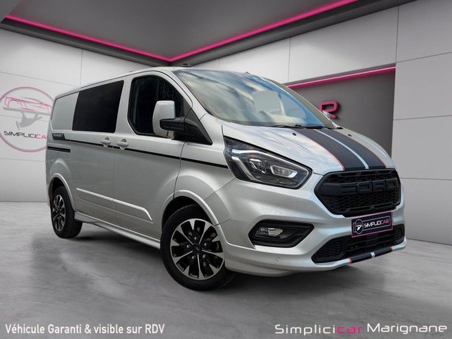 Ford Transit CUSTOM FOURGON 290 L1H1 2.0 ECOBLUE 185  Gris de 2022