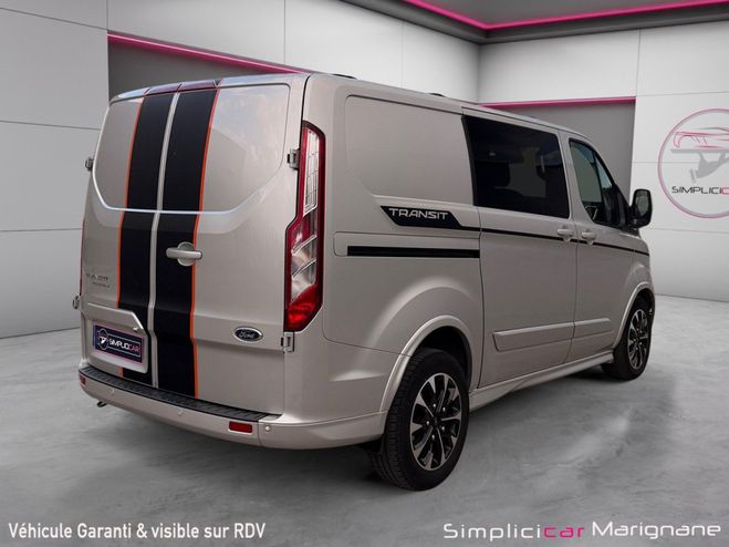 Ford Transit CUSTOM FOURGON 290 L1H1 2.0 ECOBLUE 185  Gris de 2022