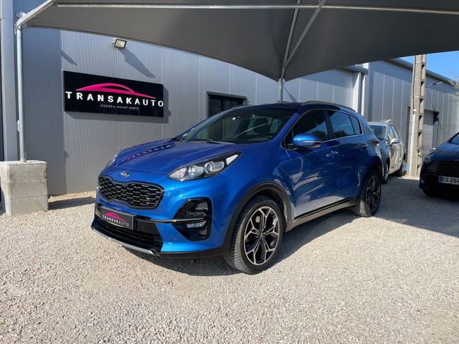Cliquer pour voir la photo suivante Kia Sportage 1.6 CRDi 136ch MHEV DCT7 4x4 GT Line Bleu de 2020