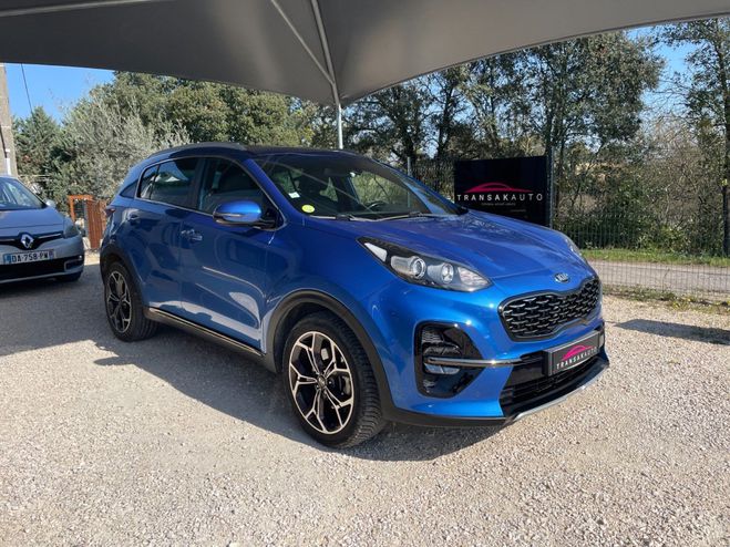 Kia Sportage 1.6 CRDi 136ch MHEV DCT7 4x4 GT Line Bleu de 2020