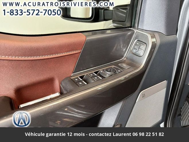 Ford F150 lariat ethanol 5.0l supercrew 4x4 tout c Gris de 2022