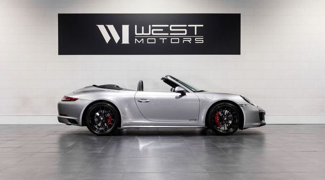 Porsche 911 Type 991 Phase 2 Carrera GTS Cabriolet 4 Argent de 2017