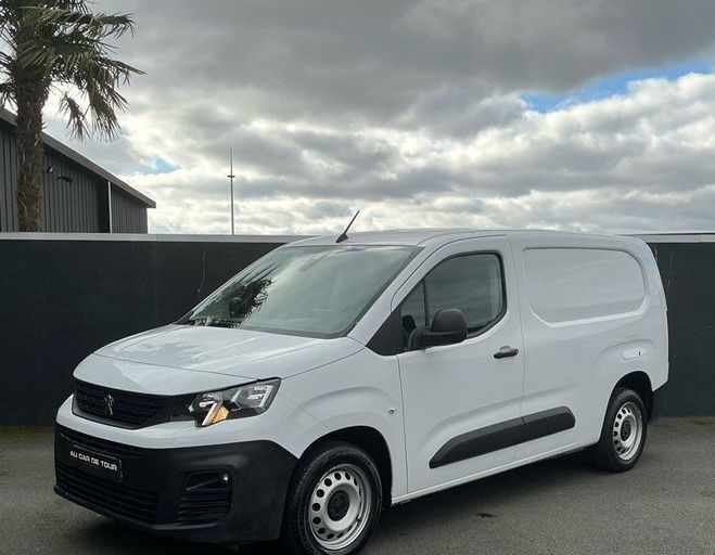 Peugeot Partner LONG M 950 1.5 HDi 13O CH 3 PLACES -TVA Blanc de 2023