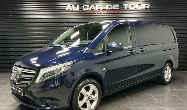 Cliquer pour voir la photo suivante Mercedes Vito MIXTO 114 CDi LONG 136 CH 9G-TRONIC TVA Bleu de 2022