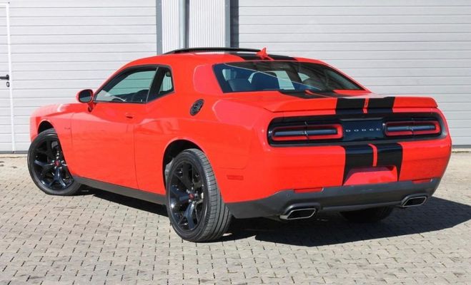 Dodge Challenger V8 R-T Demarrage � distance Keyless Rouge de 2017