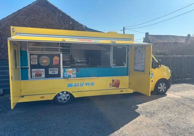 Nissan Interstar 55000ht 953HTmois vasp foodtruck nv400 b  de 2021