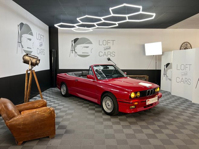 BMW Serie 3 CAB E30 320i Rouge de 1988