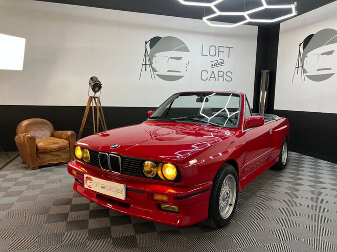 BMW Serie 3 CAB E30 320i Rouge de 1988