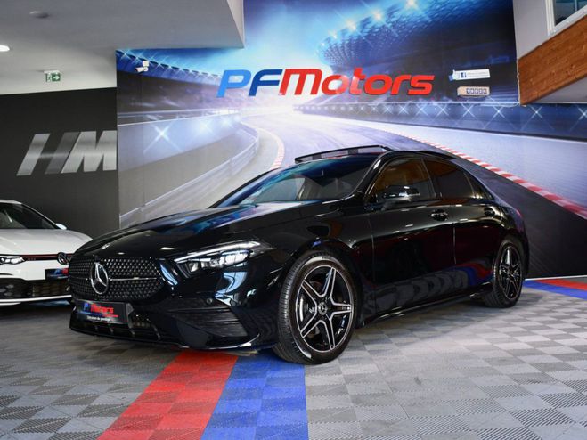 Cliquer pour voir la photo suivante Mercedes 200 Benz Classe A Berline AMG Line 163 7G-DC Noir de 2023