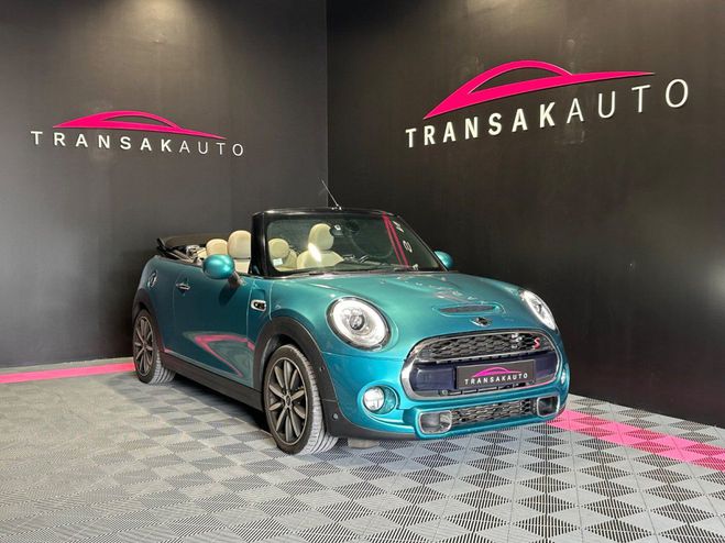 Mini Cabrio CABRIOLET F57 Cooper S 192 ch BVA6 Exqui Bleu de 2017