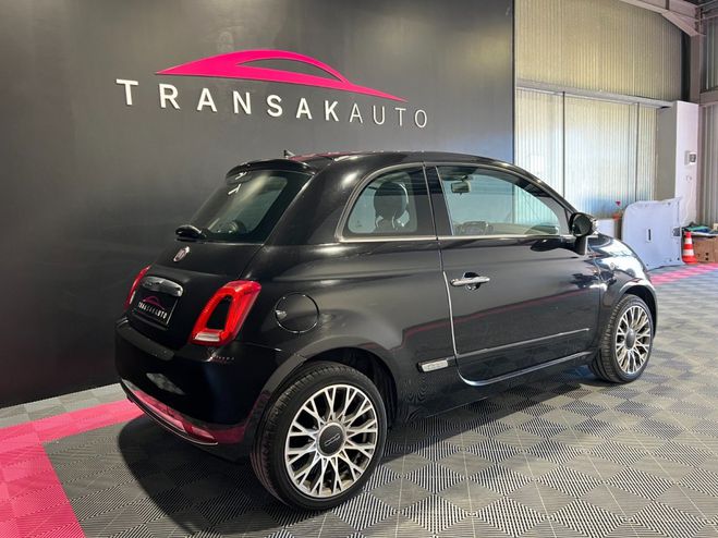 Fiat 500 MY17 1.2 69 ch Lounge / DISTRI OK Noir de 2017