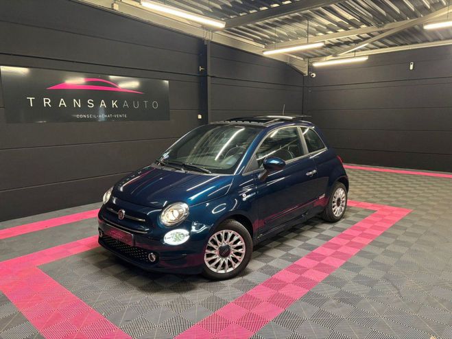 Cliquer pour voir la photo suivante Fiat 500 MY20 SERIE 7 EURO 6D 1.2 69 ch Eco Pack Bleu de 2020