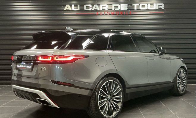 Land rover Range Rover Velar 3.0 P V6 380 Ch R-DYNAMIC HSE AWD  Gris de 2018