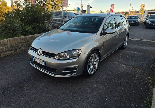 Volkswagen Golf sw 1.6l Tdi 105ch Carrat DSG7 GARANTIE Gris de 2014