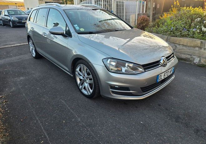 Volkswagen Golf sw 1.6l Tdi 105ch Carrat DSG7 GARANTIE Gris de 2014