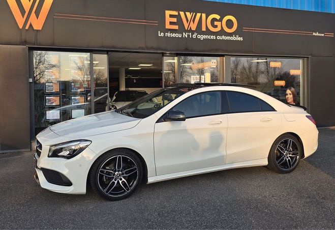 Mercedes Classe CLA Classe coupe 180 122ch fascination amg l Blanc de 2017